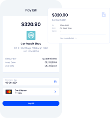 Automated payment option screen