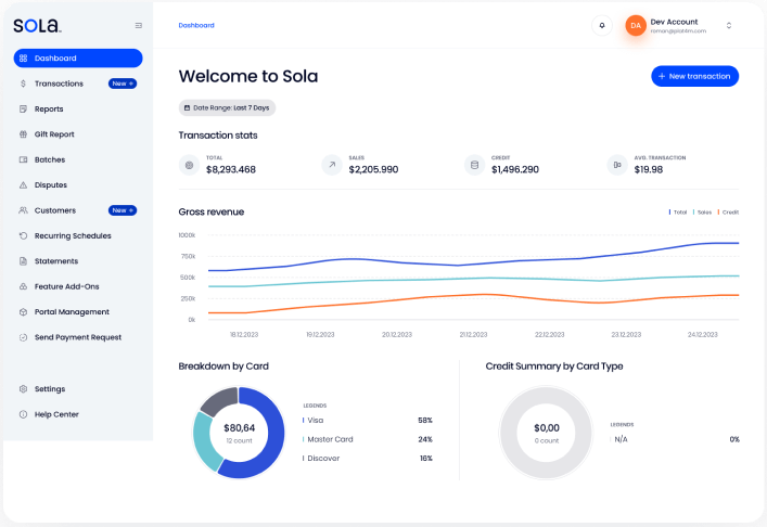 Graphic illustrating monetizing payments in the merchant backend