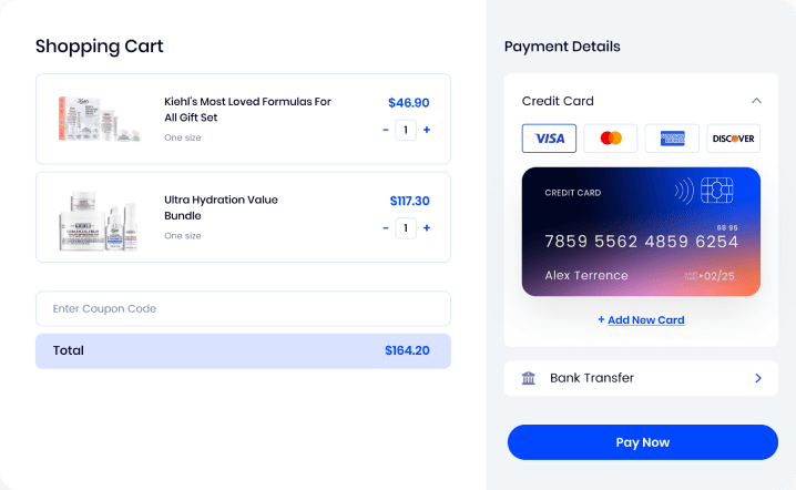 Graphic showing embedded payments